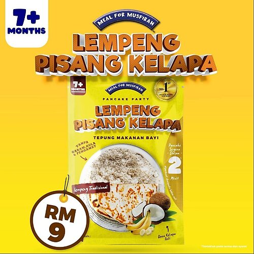 Tepung Lempeng Pisang Kelapa 